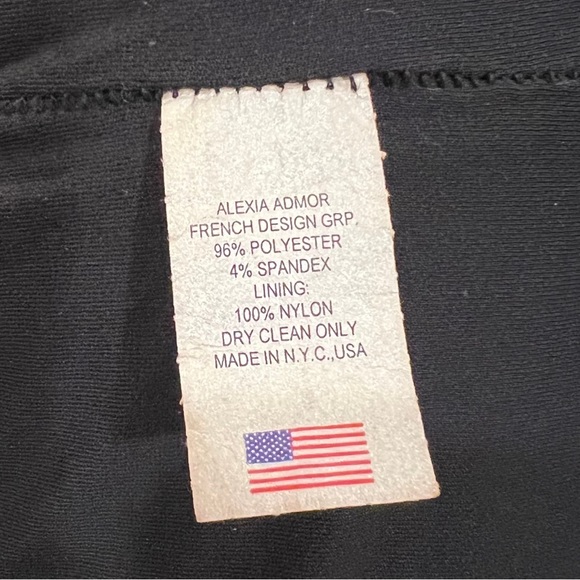 Alexia Admor New York Cropped Sparkly Holiday NYE Y2K Party Top - Picture 4 of 5